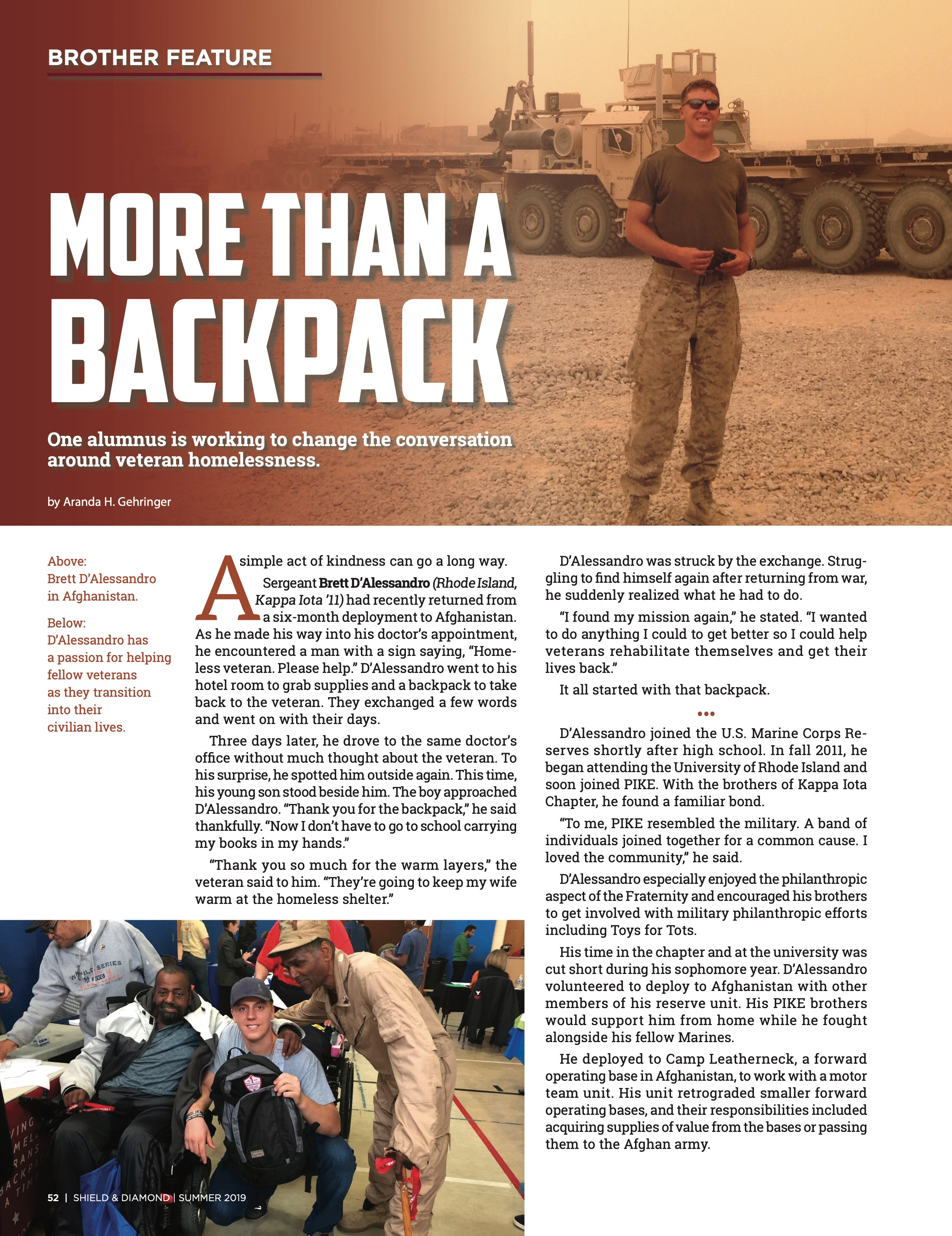 More Than a Backpack